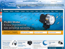 Tablet Screenshot of bluewaterphotostore.com